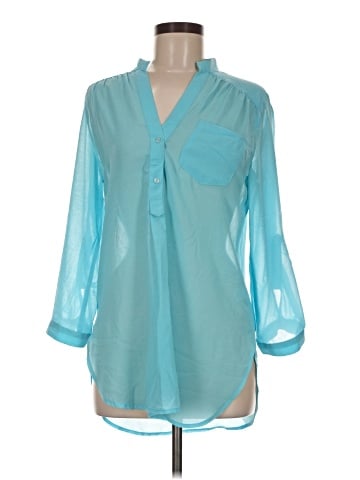 Necessary Clothing 3/4 Sleeve Blouse (view 1)