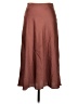 Express Outlet Solid Brown Casual Skirt Size XS - photo 1