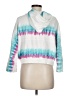 L Space 100% Cotton Tie-dye White Poncho Size M - photo 2