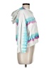 L Space 100% Cotton Tie-dye White Poncho Size M - photo 4