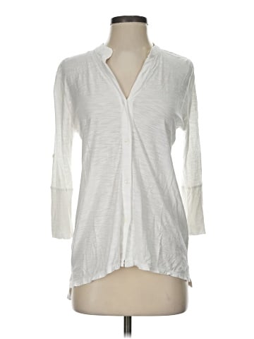 James Perse 3/4 Sleeve Button-Down Shirt (view 1)