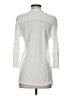 James Perse White 3/4 Sleeve Button-Down Shirt Size Sm (1) - photo 2