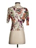 Tiny 100% Polyester Ivory Short Sleeve Blouse Size S - photo 2