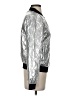 Beulah Style 100% Polyester Metallic Silver Jacket Size S - photo 4