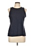 Ideology 100% Polyester Gray Sleeveless Top Size L - photo 1