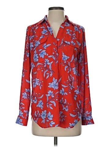 Ann Taylor Long Sleeve Blouse (view 1)