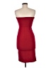 Forever 21 Solid Red Cocktail Dress Size M - photo 2