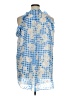Cato 100% Polyester Blue Sleeveless Blouse Size XL - photo 2