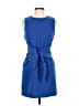 Do & Be Solid Blue Casual Dress Size M - photo 1