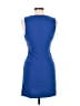 Do & Be Solid Blue Casual Dress Size M - photo 2