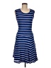 Cache Stripes Blue Casual Dress Size M - photo 1