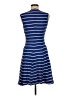 Cache Stripes Blue Casual Dress Size M - photo 2