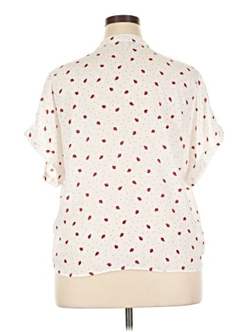 Sweet Rain Short Sleeve Blouse (view 2)
