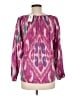 Dylan 100% Cotton Pink Long Sleeve Blouse Size M - photo 2