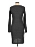 Leith Solid Gray Casual Dress Size L - photo 2