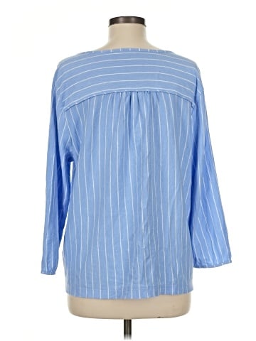 Lands' End 3/4 Sleeve Blouse (view 2)