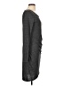 Leith Solid Gray Casual Dress Size L - photo 4