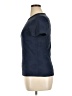 J. McLaughlin 100% Nylon Blue Short Sleeve Top Size XL - photo 5