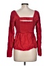 Old Navy Red Long Sleeve Blouse Size L - photo 2