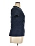 J. McLaughlin 100% Nylon Blue Short Sleeve Top Size XL - photo 4