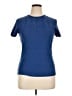 J. McLaughlin Blue Short Sleeve Top Size XL - photo 1