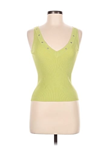 White + Warren Sleeveless Silk Top (view 1)