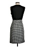 The Limited 100% Polyester Houndstooth Black Casual Dress Size 0 - photo 2