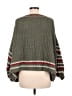 Pol Stripes Green Pullover Sweater Size M - photo 2