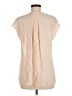 Vince. Ivory Short Sleeve Blouse Size M - photo 2