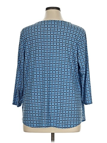 Liz Claiborne 3/4 Sleeve Blouse (view 2)