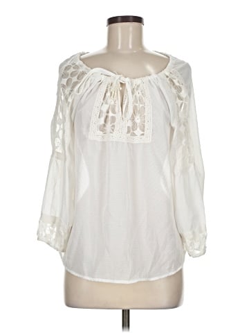 Double Zero 3/4 Sleeve Blouse (view 1)