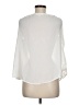 Double Zero 100% Polyester Ivory 3/4 Sleeve Blouse Size M - photo 2