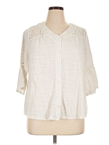 Belldini 3/4 Sleeve Blouse (view 1)