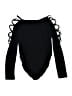 Planet Gold Black Bodysuit Size M - photo 2