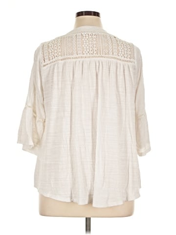 Belldini 3/4 Sleeve Blouse (view 2)