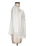 Double Zero 100% Polyester Ivory 3/4 Sleeve Blouse Size M - photo 4
