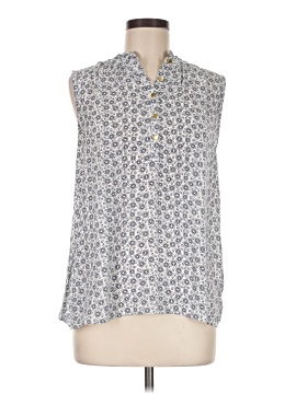 Ann Taylor Loft Sleeveless Button Down Shirt
