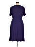 IGIGI Print Purple Casual Dress Size 14 - 16 Plus - photo 2