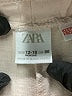 Zara Solid Ivory Khakis Size 12-18 mo - photo 3