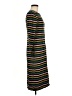 J.Crew Stripes Black Casual Dress Size 8 - photo 4
