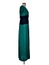 Soprano Color Block Teal Casual Dress Size S - photo 4