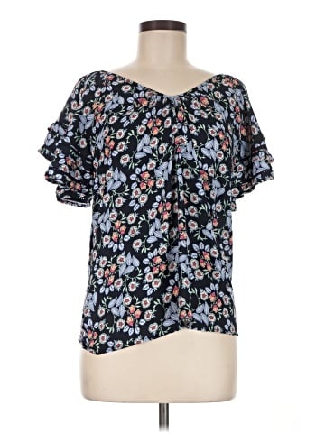 Ann Taylor LOFT Short Sleeve Blouse (view 1)