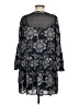Hinge 100% Rayon Paisley Gray Casual Dress Size M - photo 2