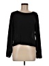Forever 21 Black Long Sleeve Blouse Size M - photo 1