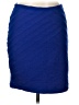Express Chevron-herringbone Blue Formal Skirt Size 10 - photo 1