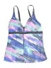 Unbranded Print Purple Swimsuit Top Size S - photo 1