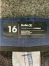Hurley 100% Polyester Solid Blue Shorts Size 16 - photo 3