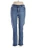 Democracy Solid Blue Jeans Size 14 - photo 1