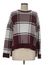 Saks Fifth Avenue Plaid Burgundy Pullover Sweater Size M - photo 1