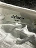 Dylan 100% Cotton Ivory Long Sleeve Blouse Size L - photo 7
